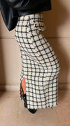 White Tweed Skirt
