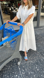 White Knot City Dress