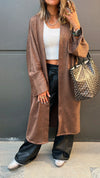 Brown Cozy Cardi
