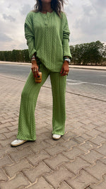 Green Braided Set