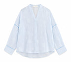 Baby Blue Paisley Whisper Shirt