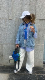 Berry Blue High Low Tee