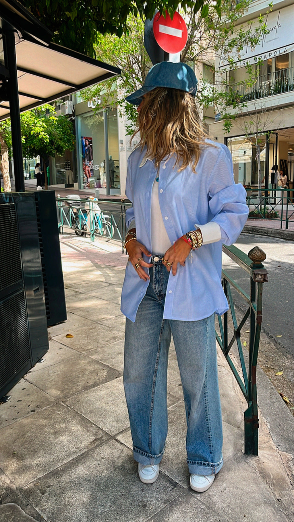 Blue All Lined Up Shirt