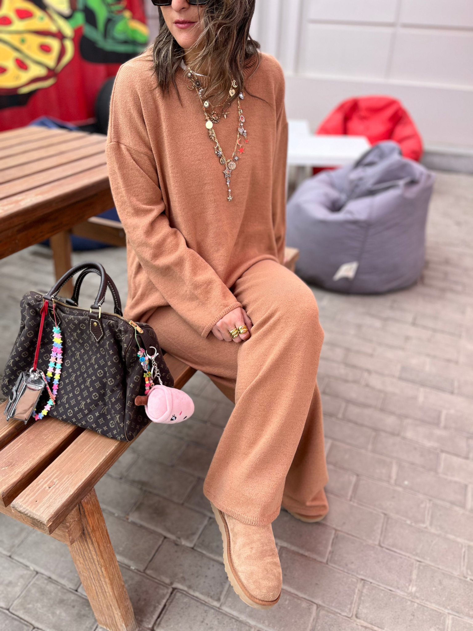 Camel Essential Knit Set