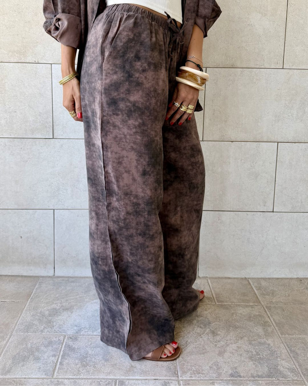 Mocha Sandwash Pants