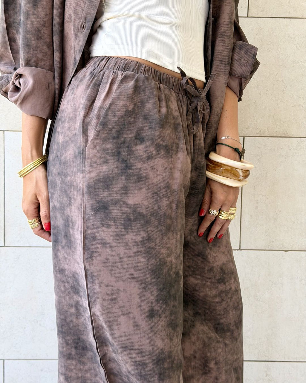 Mocha Sandwash Pants