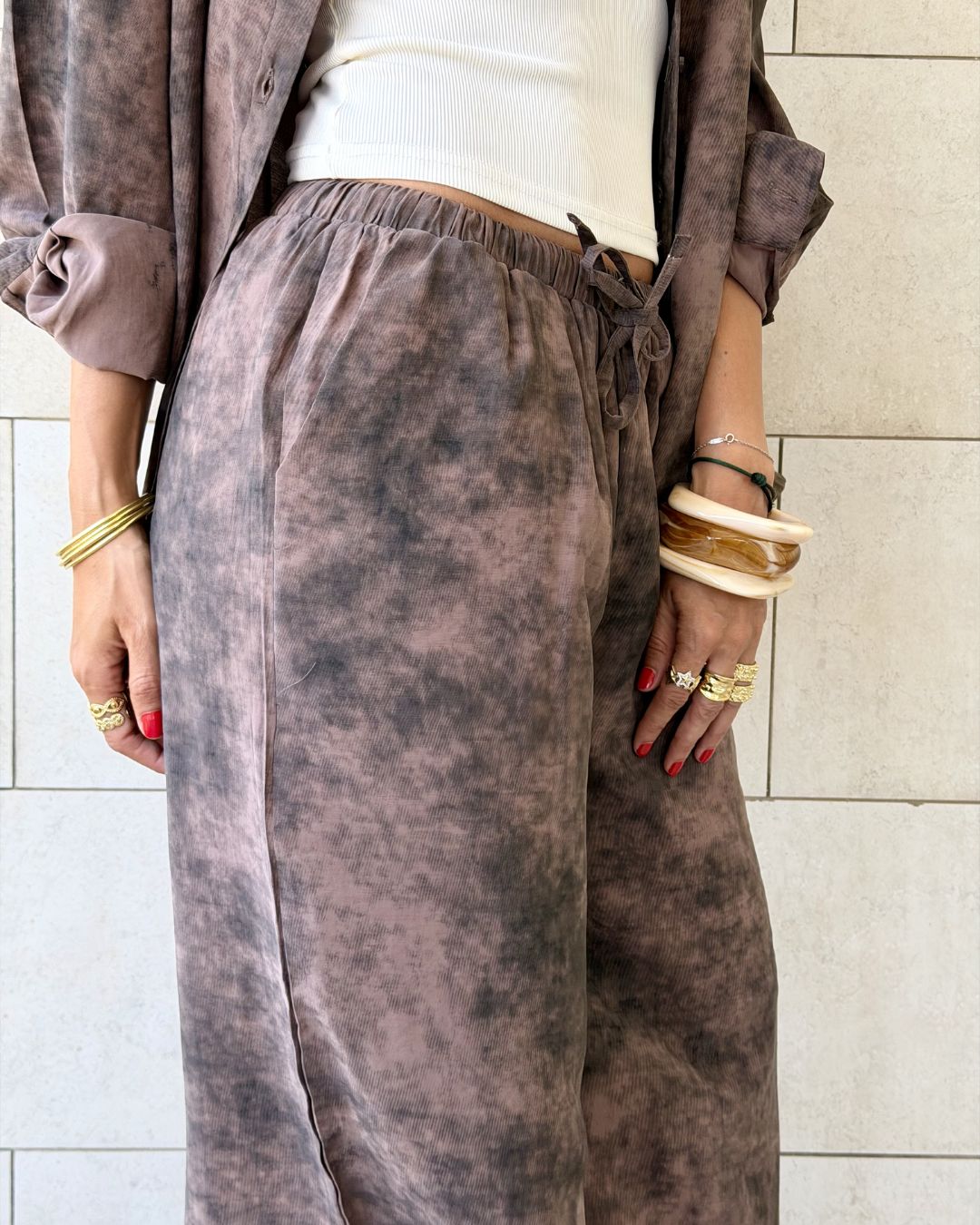 Mocha Sandwash Pants