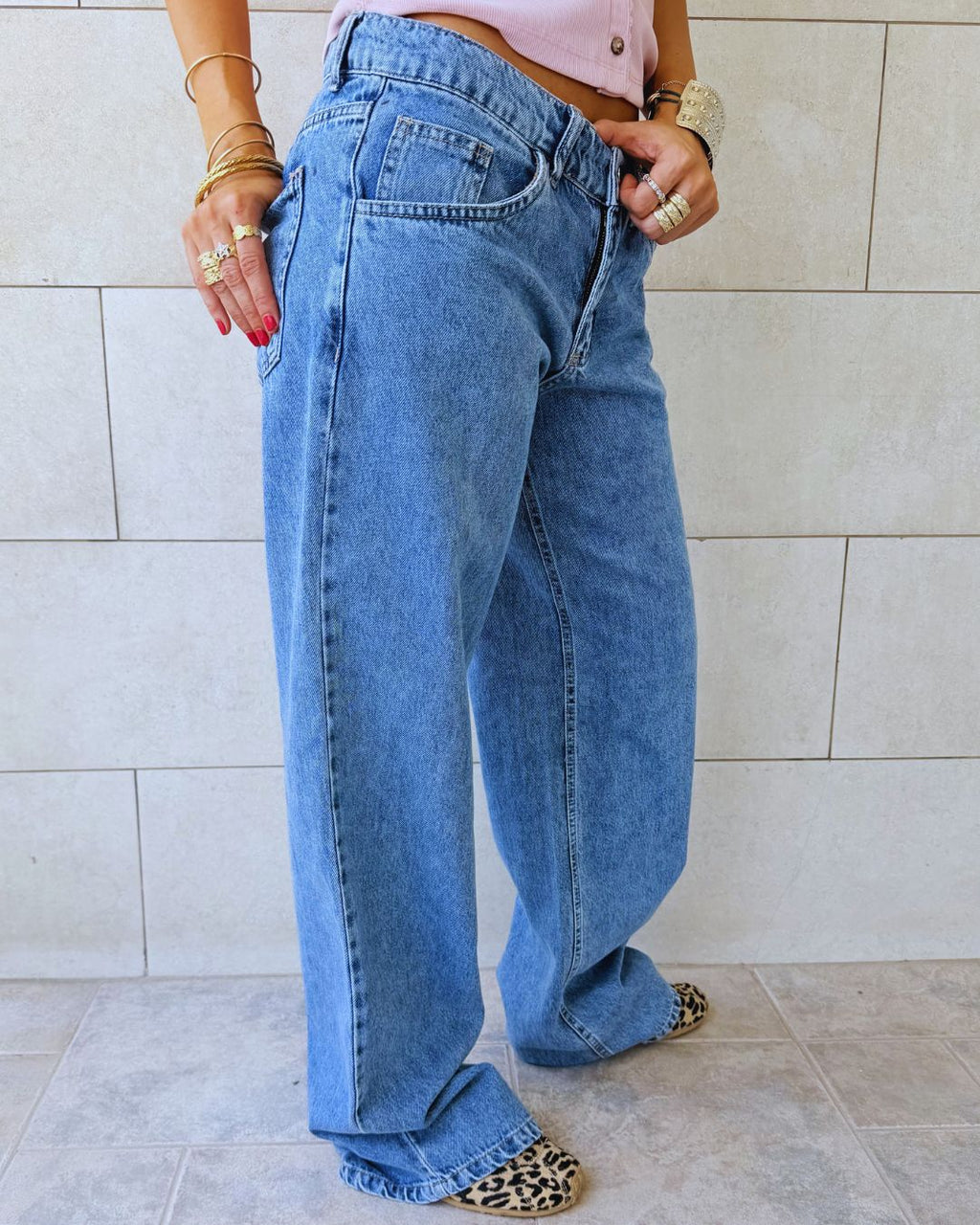 Light Blue Icon Jeans