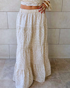 Santorini Sands Maxi Skirt