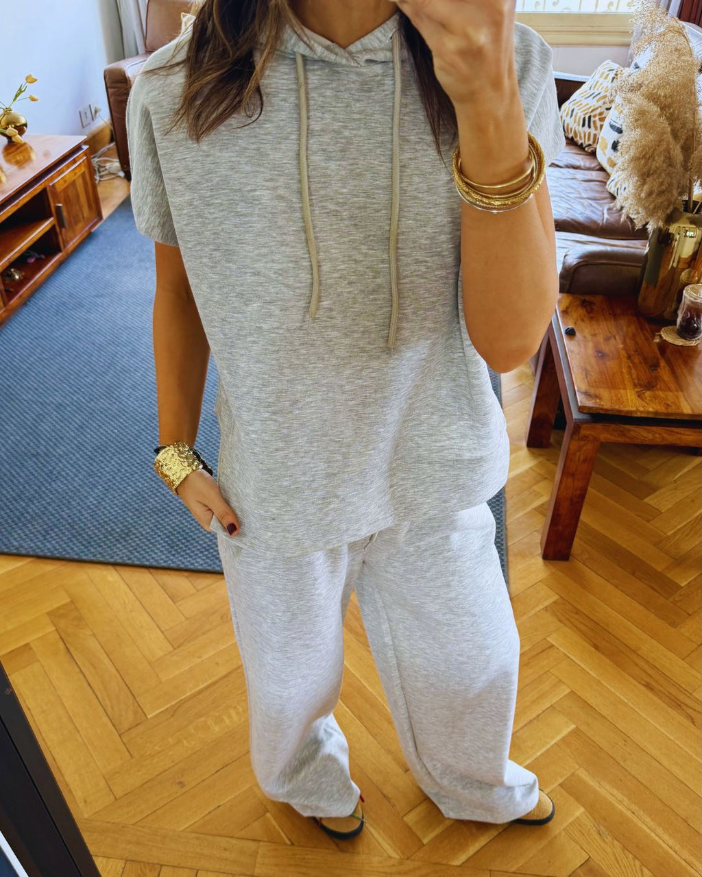 Grey Softline Hoodie