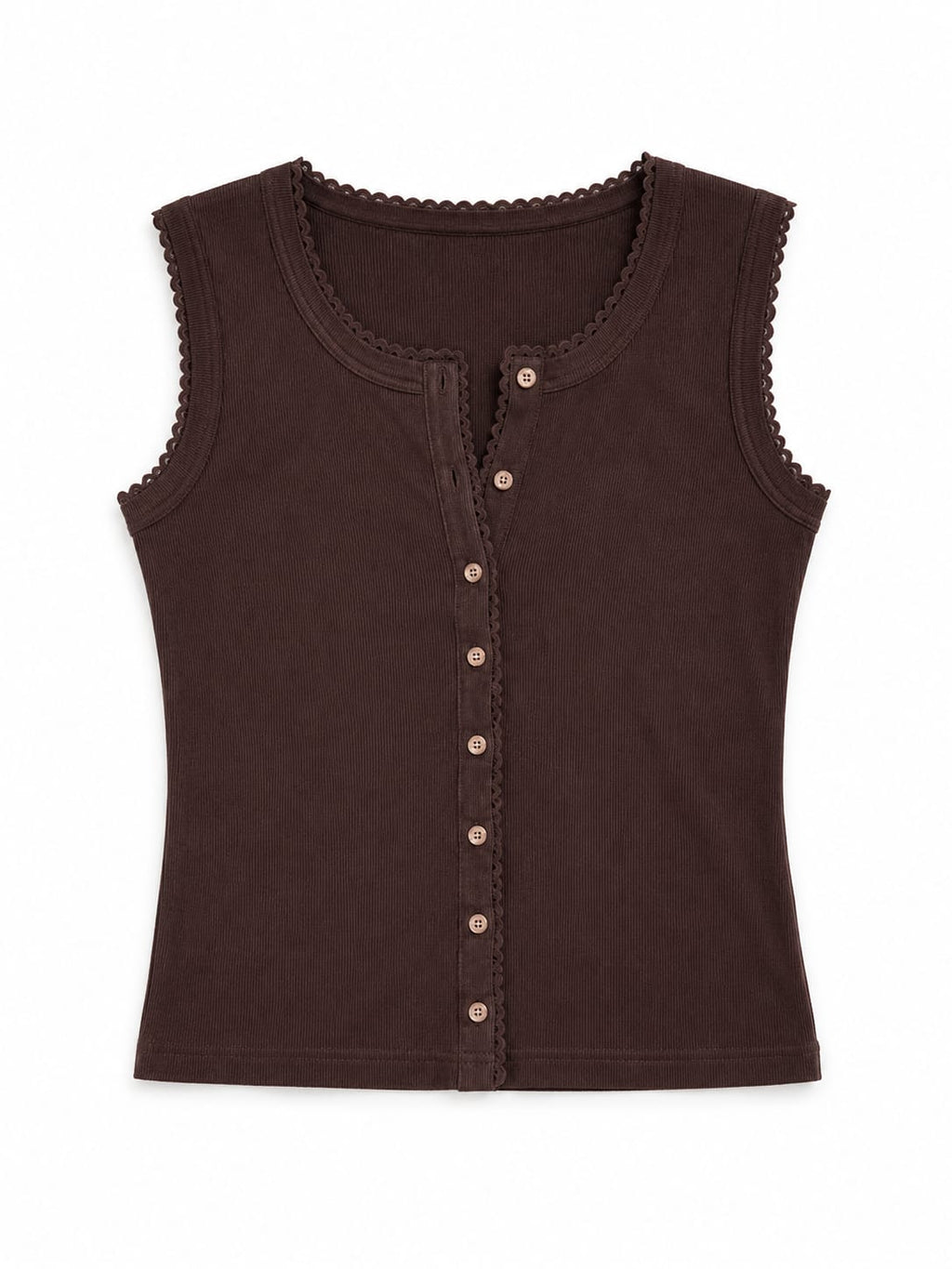 Brown Colette Tank