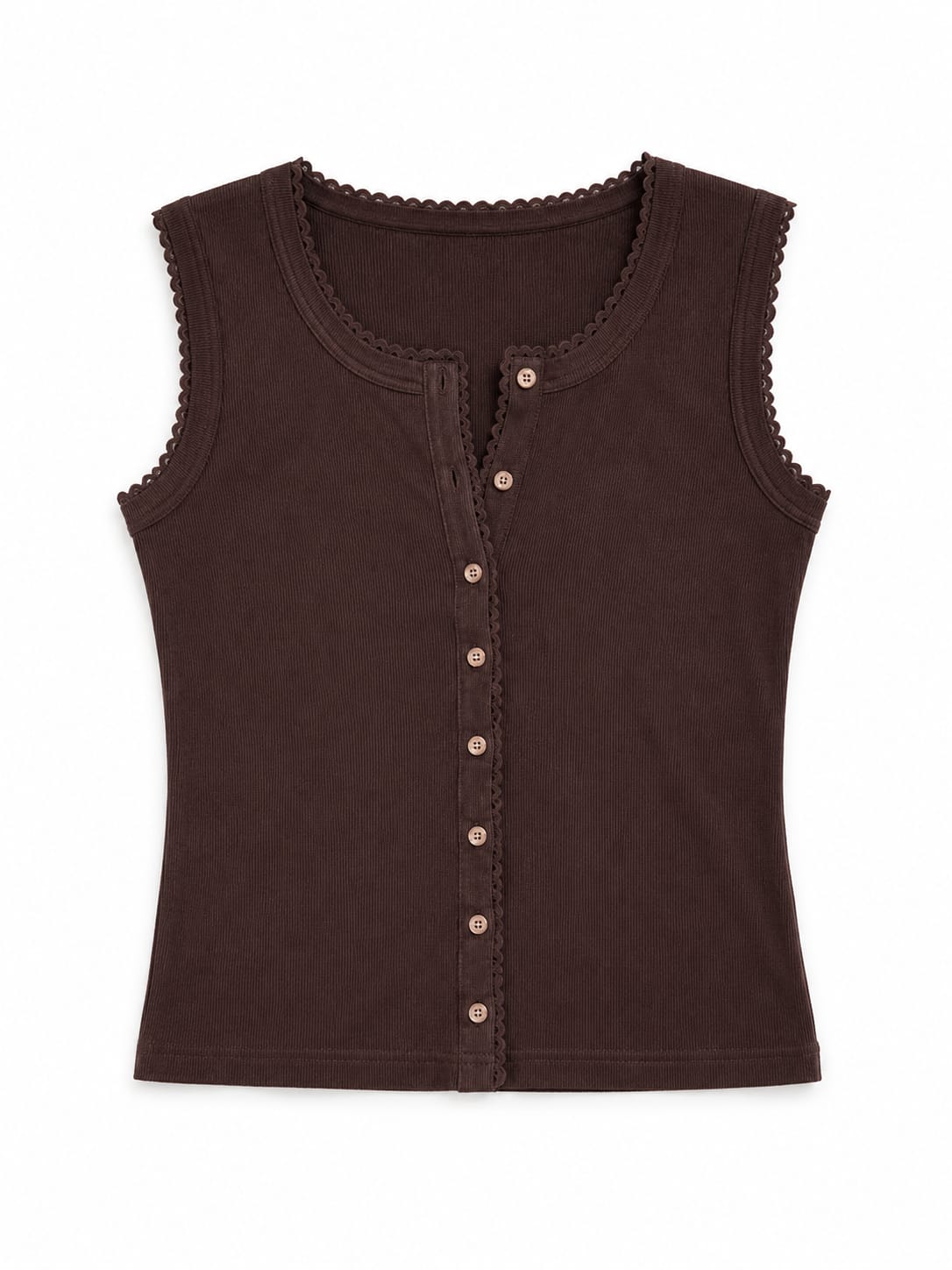 Brown Colette Tank