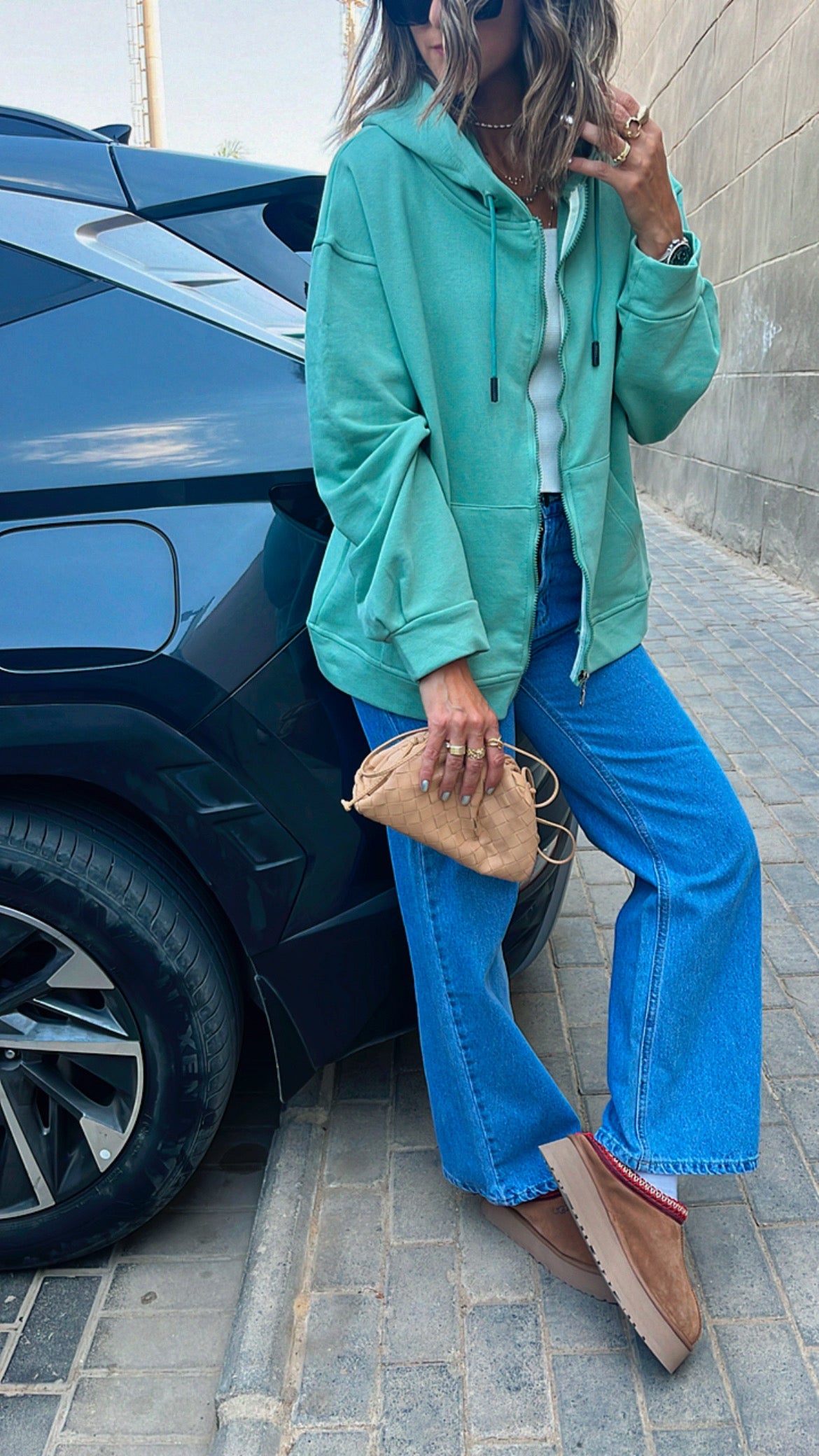 The Mint Zip Up Hoodie