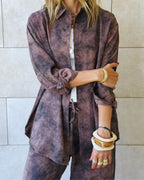 Mocha Sandwash Shirt