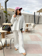 Grey Essential Knit Set