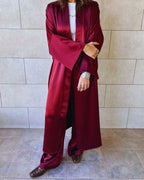 Burgundy After Sunset Cardigan