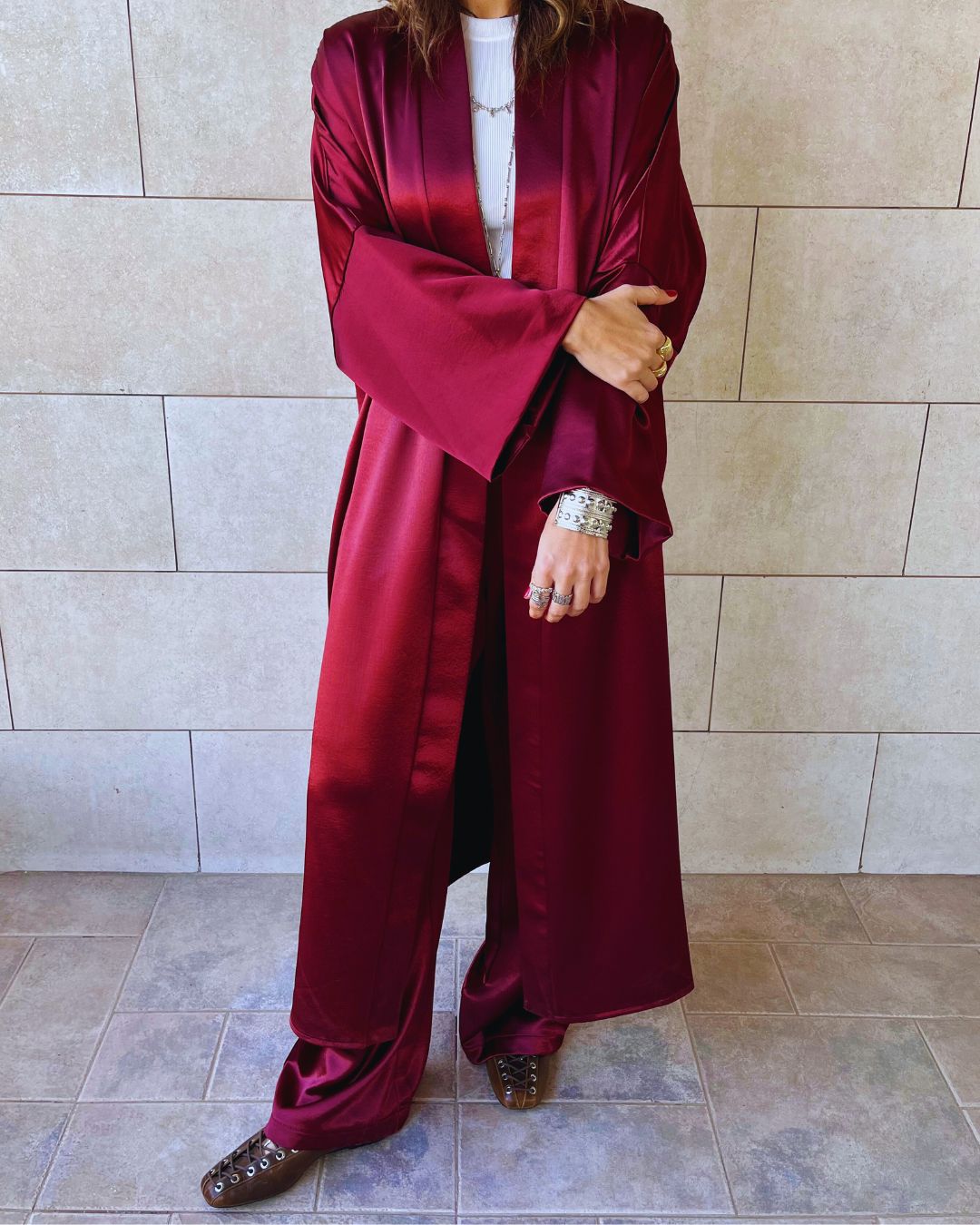 Burgundy After Sunset Cardigan