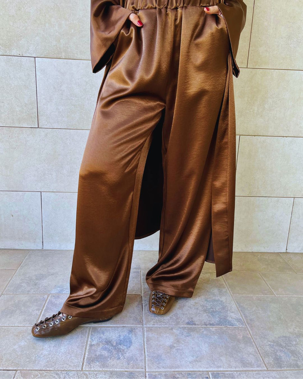 Brown After Sunset Pants