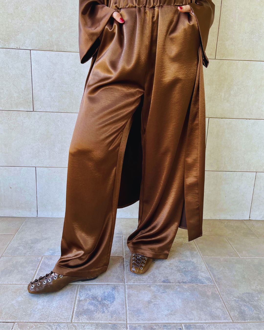 Brown After Sunset Pants