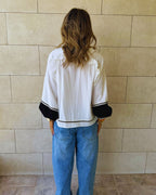 White Siena Top