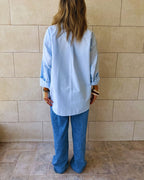 Skye Oversized Poplin Shirt