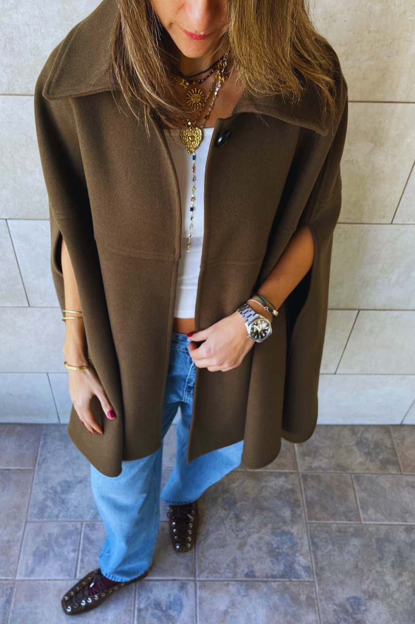 Olive Quiet Confidence Cape