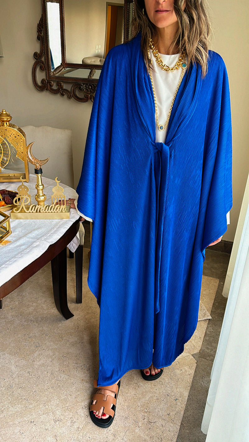Blue Glowy Knot Kaftan