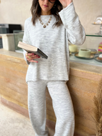 Grey Essential Knit Set