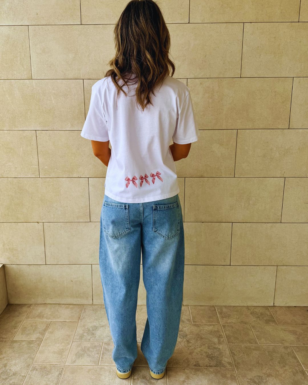 Pink Bow Back T-Shirt