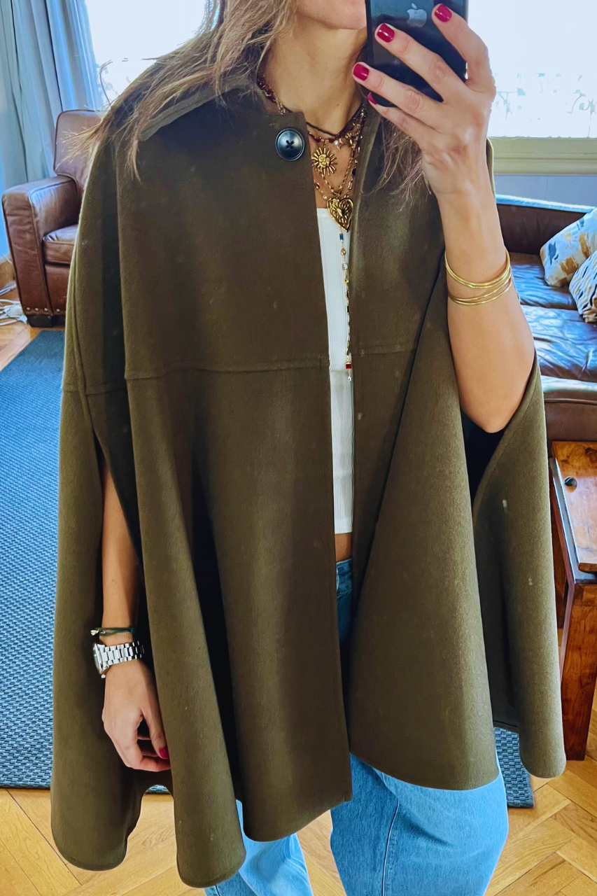 Olive Quiet Confidence Cape