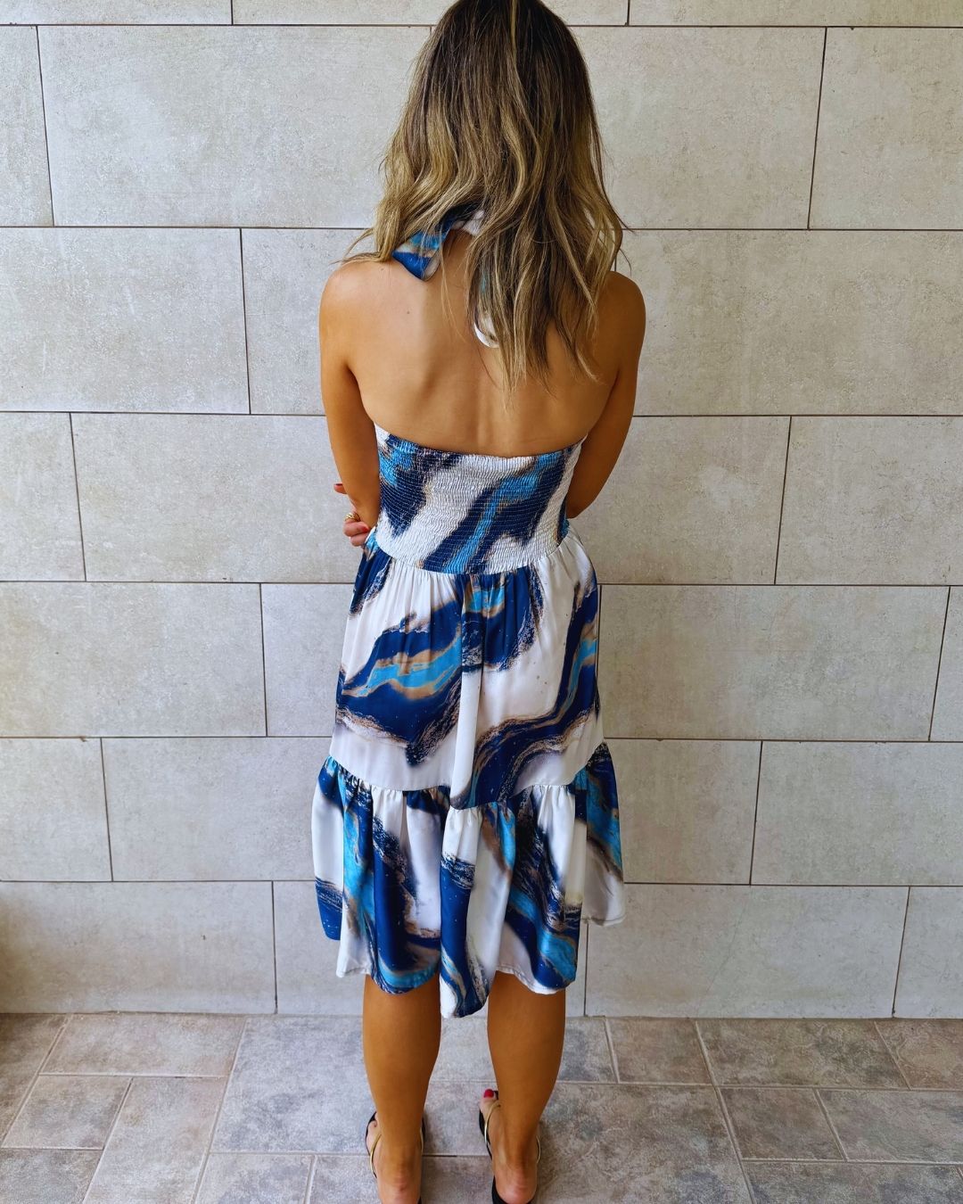 Smeralda Tie Back Dress