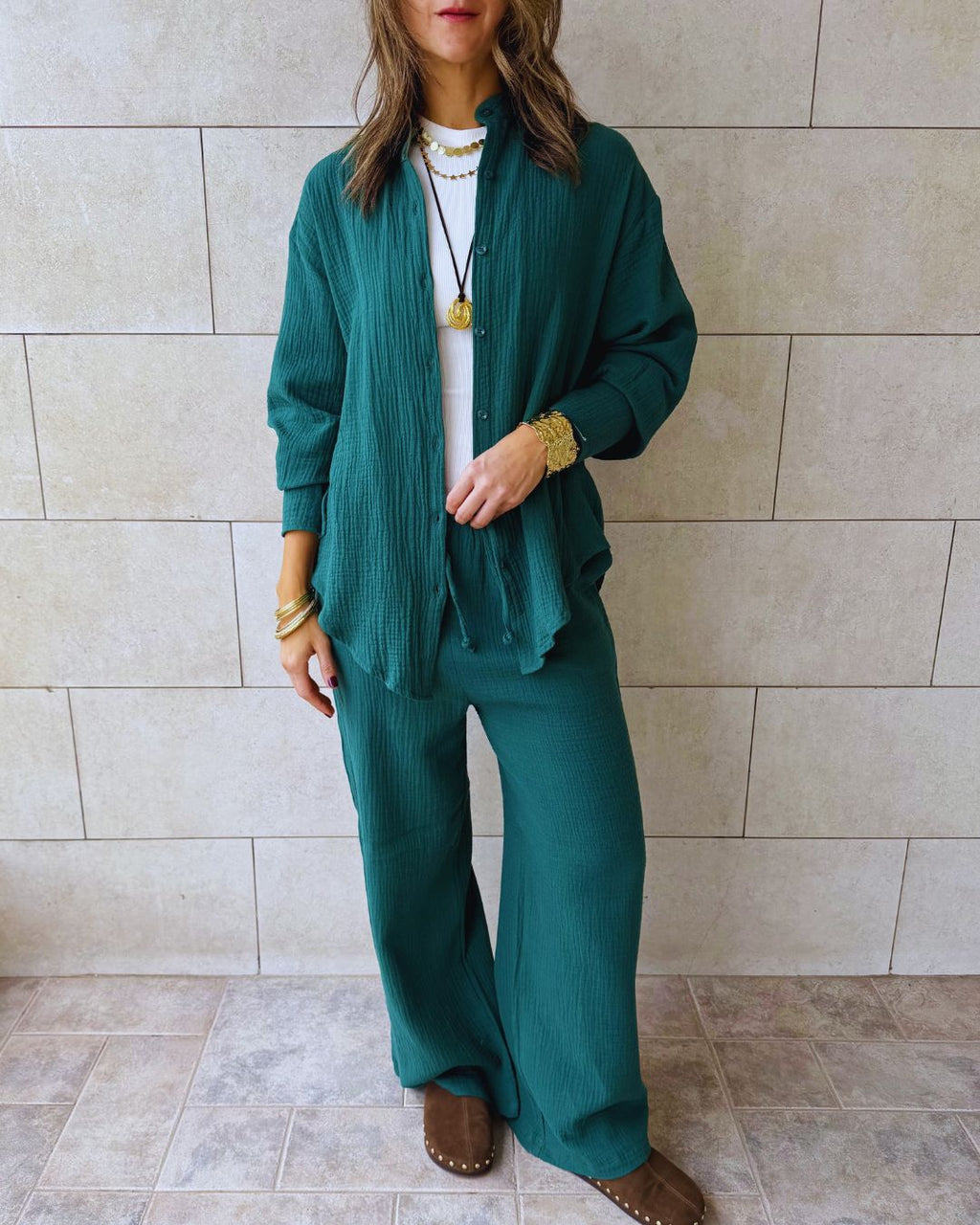 Green Slow Sunday Set