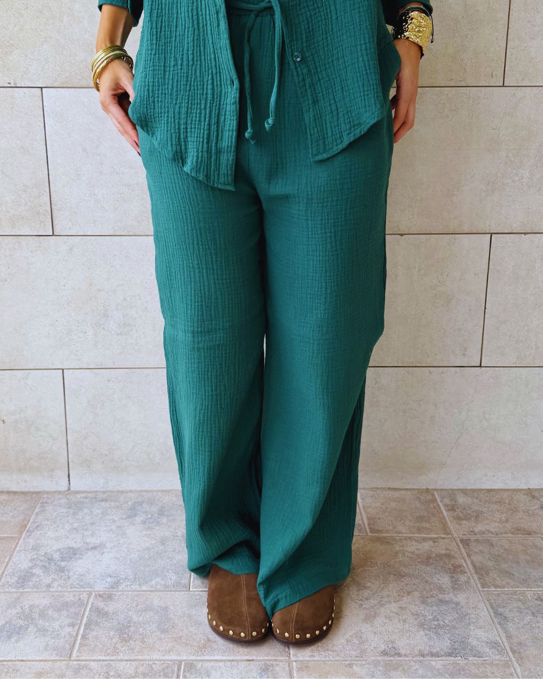 Green Slow Sunday Set