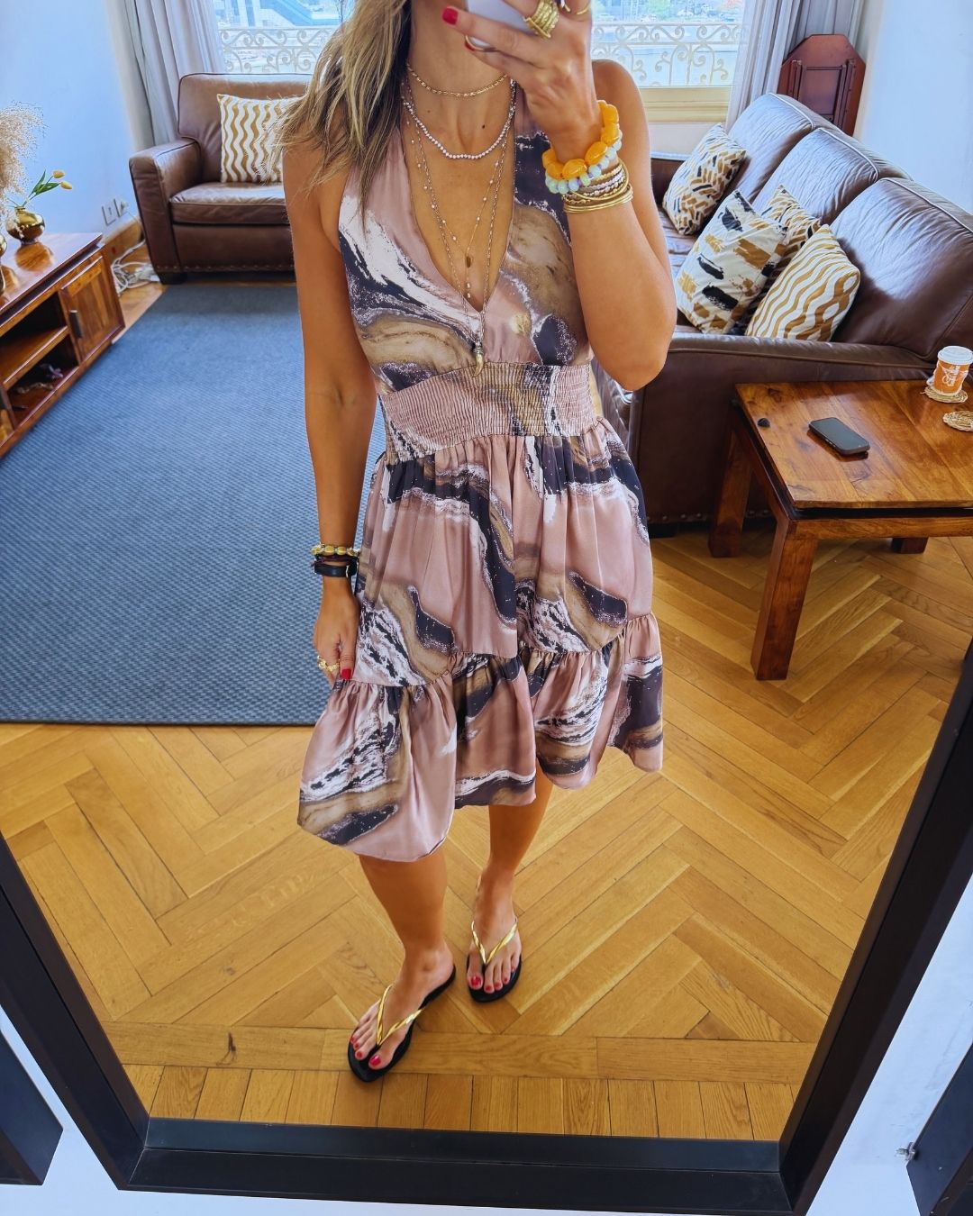 Lucca Tie Back Dress