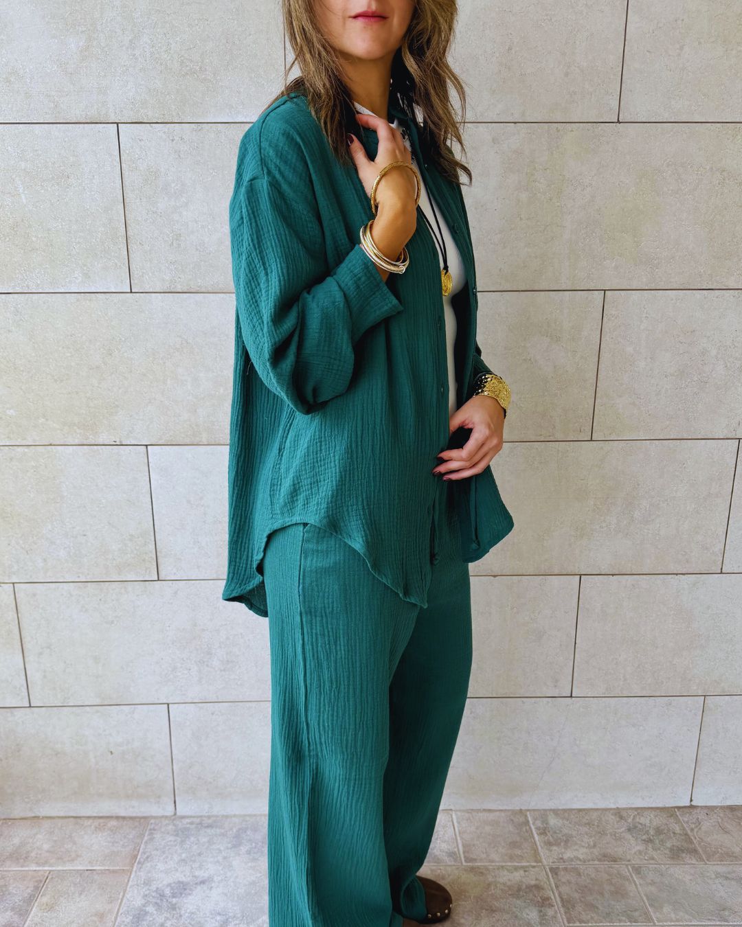 Green Slow Sunday Set