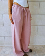 Blush Slow Sunday Pants