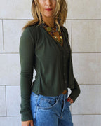 Olive Two In One Top