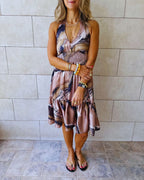 Lucca Tie Back Dress