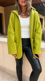 Lime Chilly Day Duster