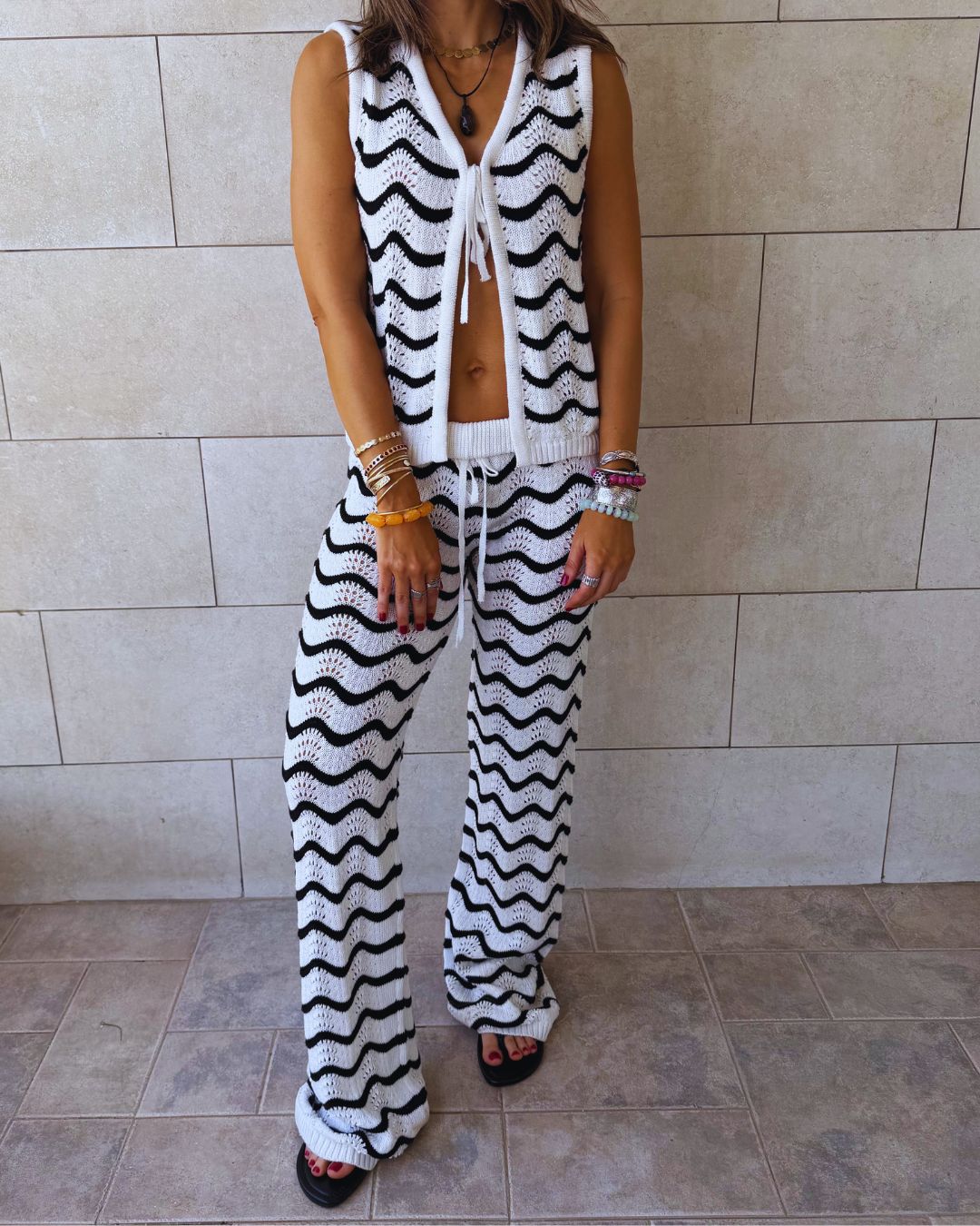 The Wave Statement Pants