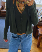 Olive Two In One Top