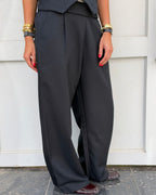 Black Main Office Pants