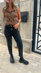 Cafe Cozy Cargo Vest
