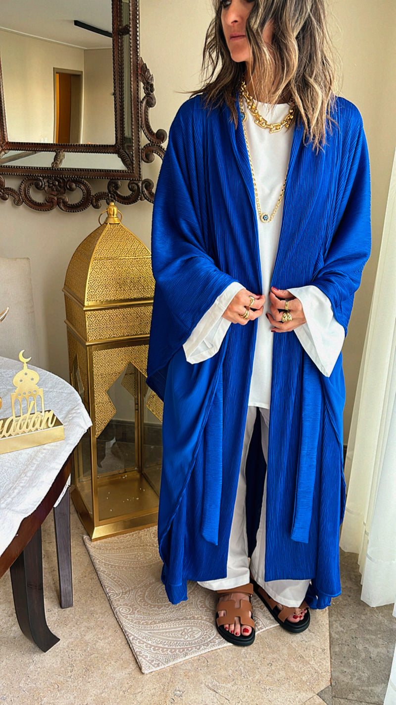 Blue Glowy Knot Kaftan