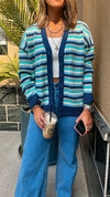 Blue Always Lined Knit Cardi