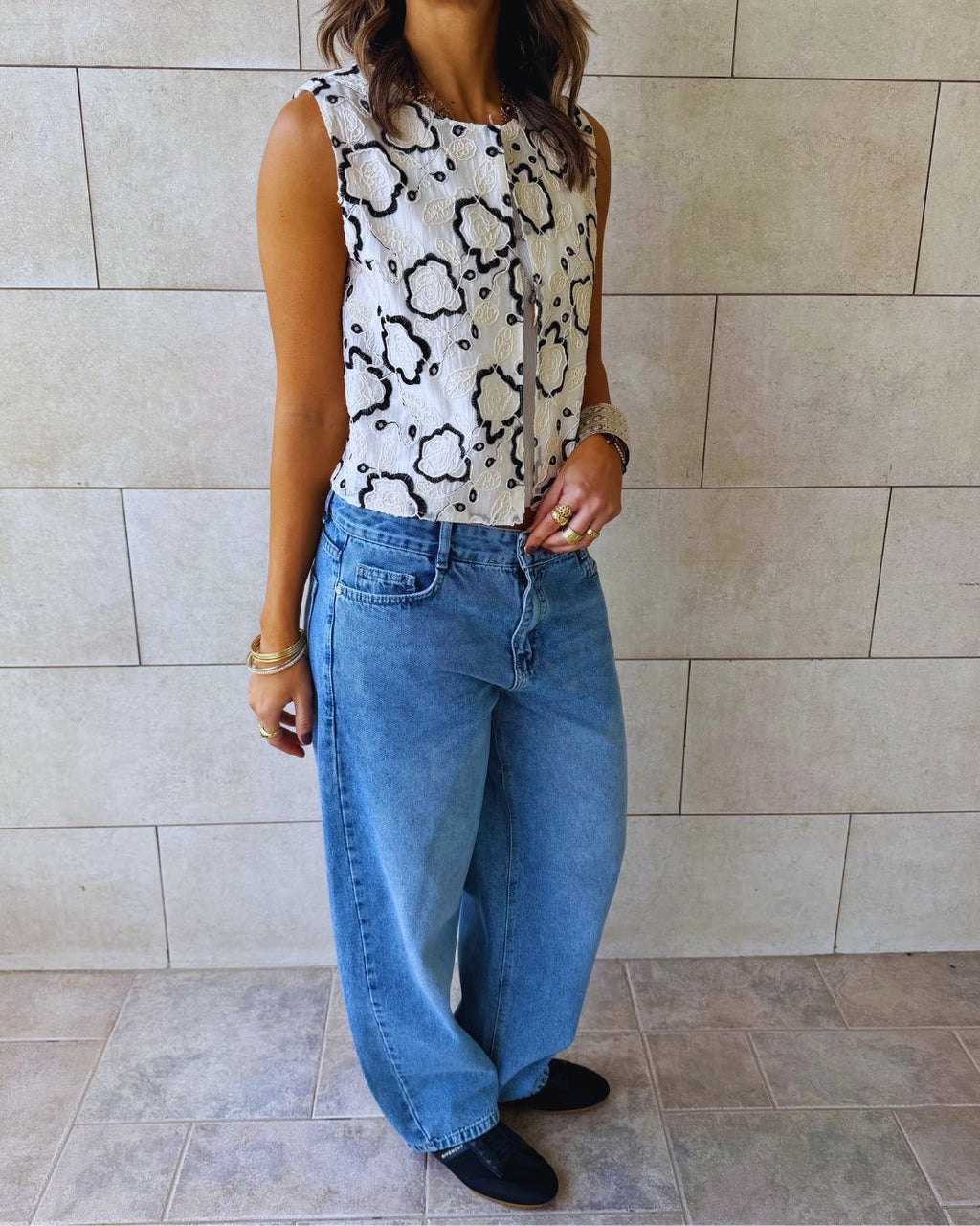 Statement Embroidery Vest