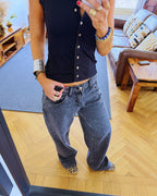 Grey Icon Jeans