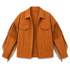 Camel Cowgirl Suede Jacket