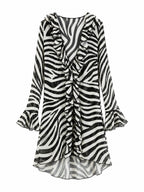 Untamed Jungle Ruffle Dress