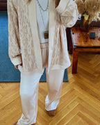 Beige Between Moments Kimono